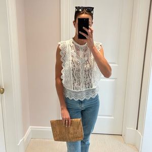 White Lace Top